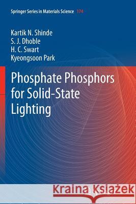 Phosphate Phosphors for Solid-State Lighting Shinde, Kartik N. 9783642447716