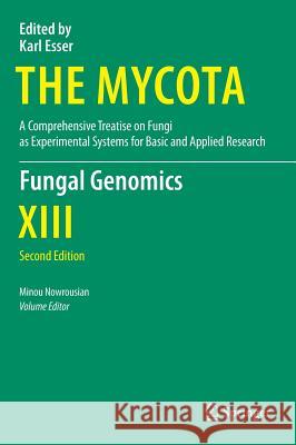 Fungal Genomics Minou Nowrousian 9783642452178