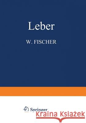 Leber W. Fischer W. Gerlach G. B. Gruber 9783642479922 Springer