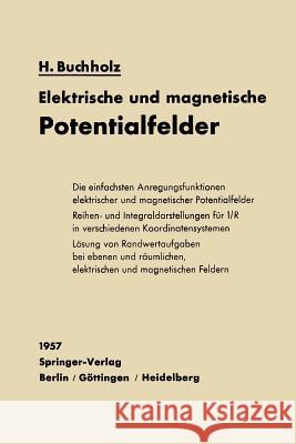Elektrische Und Magnetische Potentialfelder Herbert Buchholz 9783642480652 Springer