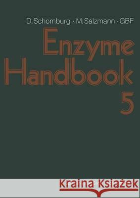 Enzyme Handbook Schomburg, Dietmar 9783642489631 Springer