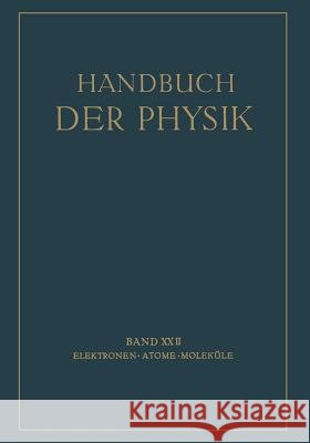 Elektronen Atome - Moleküle Geiger, H. 9783642496455