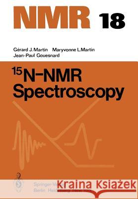 15n-NMR Spectroscopy Martin, G. J. 9783642501746 Springer