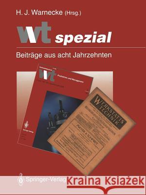 WT Spezial: Beiträge Aus Acht Jahrzehnten Klingauf, S. 9783642523588 Springer