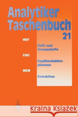 Analytiker-Taschenbuch Helmet Gunzler A. Mufit Bahadir Klaus Danzer 9783642523762 Springer