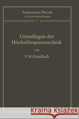 Grundlagen Der Höchstfrequenztechnik Gundlach, F. W. 9783642531323 Springer