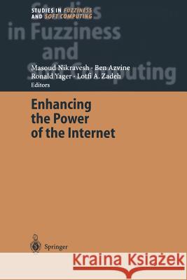 Enhancing the Power of the Internet Masoud Nikravesh Ben Azvine Ronald R. Yager 9783642536298 Springer