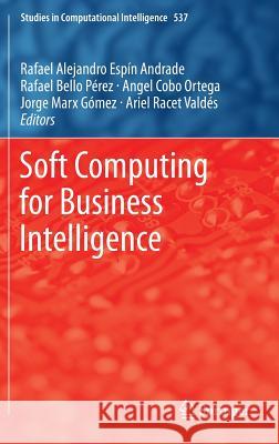 Soft Computing for Business Intelligence Rafael Espin Rafael Bello Perez Angel Cobo 9783642537363