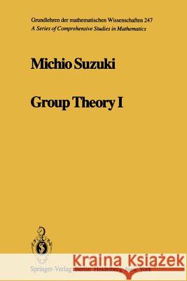 Group Theory I M. Suzuki 9783642618062 Springer