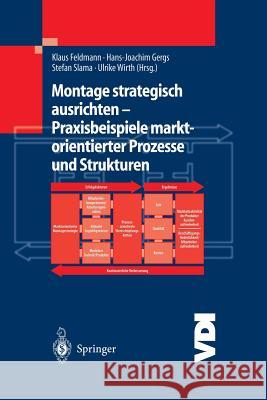 Montage Strategisch Ausrichten -- Praxisbeispiele Marktorientierter Prozesse Und Strukturen Klaus Feldmann Hans-Joachim Gergs Stefan Slama 9783642622731