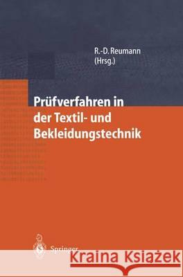 Prüfverfahren in Der Textil- Und Bekleidungstechnik Arnold, J. 9783642630330 Springer Berlin Heidelberg