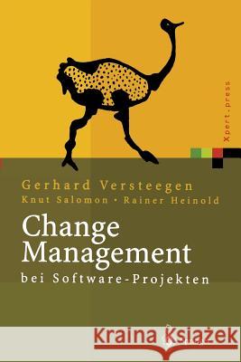 Change Management Bei Software Projekten Gerhard Versteegen Knut Salomon Rainer Heinold 9783642632204 Springer