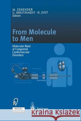 From Molecule to Men: Molecular Basis of Congenital Cardiovascular Disorders Zehender, M. 9783642633386 Steinkopff-Verlag Darmstadt