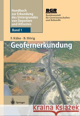 Geofernerkundung: Grundlagen Und Anwendungen Bundesanstalt Für Geowissenschaften Und 9783642633690 Springer