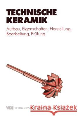 Technische Keramik: Aufbau, Eigenschaften, Herstellung, Bearbeitung, Prüfung Tietz, Horst-Dieter 9783642633966