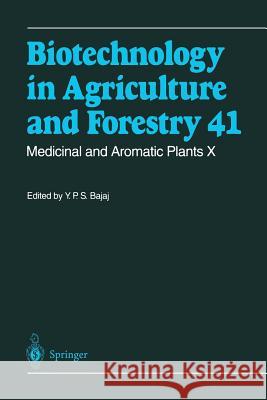 Medicinal and Aromatic Plants X Y. P. S. Bajaj 9783642637483 Springer