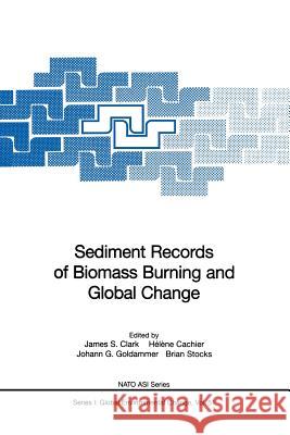 Sediment Records of Biomass Burning and Global Change James S. Clark Helene Cachier Johann G. Goldammer 9783642638817 Springer