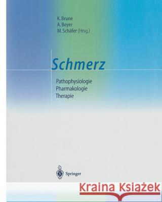 Schmerz: Pathophysiologie -- Pharmakologie -- Therapie Brune, K. 9783642640148 Springer