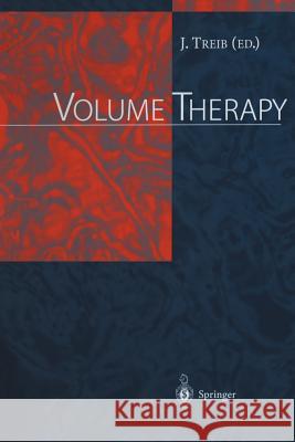 Volume Therapy Johannes Treib 9783642640544 Springer