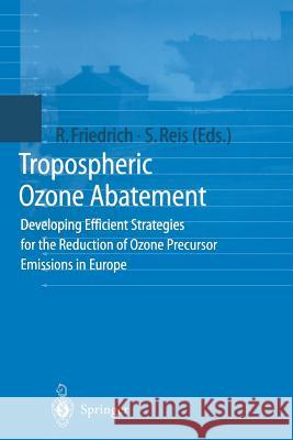 Tropospheric Ozone Abatement: Developing Efficient Strategies for the Reduction of Ozone Precursor Emissions in Europe Friedrich, Rainer 9783642640919