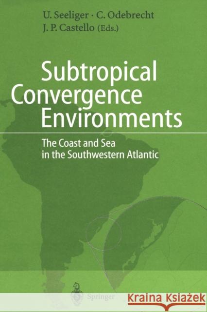 Subtropical Convergence Environments: The Coast and Sea in the Southwestern Atlantic Seeliger, Ulrich 9783642644184 Springer