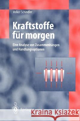Kraftstoffe Für Morgen: Eine Analyse Von Zusammenhängen Und Handlungsoptionen Schindler, Volker 9783642644979 Springer