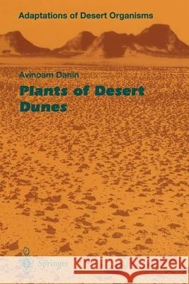 Plants of Desert Dunes Avinoam Danin 9783642646362 Springer