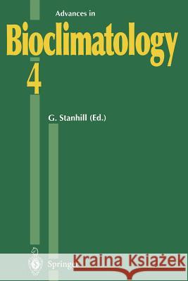 Advances in Bioclimatology_4 Gerald Stanhill D. J. Beerling P. W. Brown 9783642647093 Springer