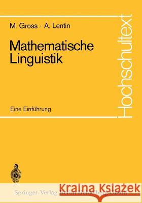 Mathematische Linguistik: Eine Einführung Schreiber, Peter 9783642650796 Springer