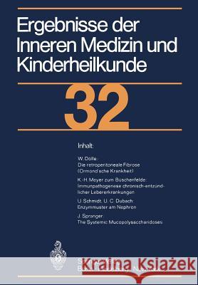 Ergebnisse der Inneren Medizin und Kinderheilkunde Paul Frick, Gustav-A.v. Harnack 9783642653018