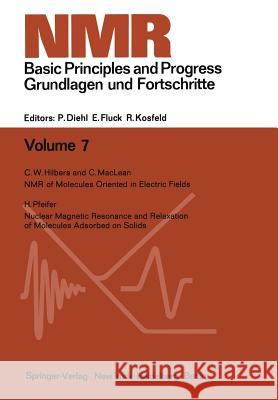 NMR Basic Principles and Progress / NMR Grundlagen Und Fortschritte Diehl, P. 9783642653148 Springer