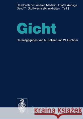 Gicht N. Zollner W. Grobner 9783642661396 Springer