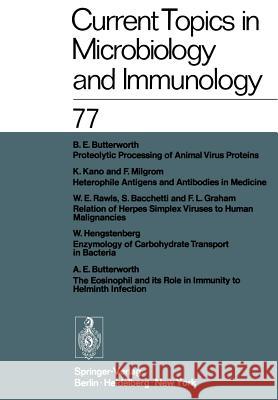 Current Topics in Microbiology and Immunology W. Arber, W. Braun, F. Cramer, R. Haas, W. Henle, P. H. Hofschneider, N. K. Jerne, P. Koldovsky, H. Koprowski, O. Maaløe 9783642667428 Springer-Verlag Berlin and Heidelberg GmbH & 