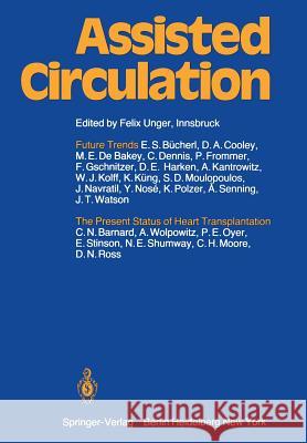 Assisted Circulation Felix Unger 9783642672705 Springer