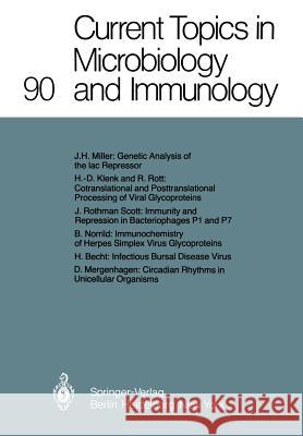 Current Topics in Microbiology and Immunology  9783642677199 Springer
