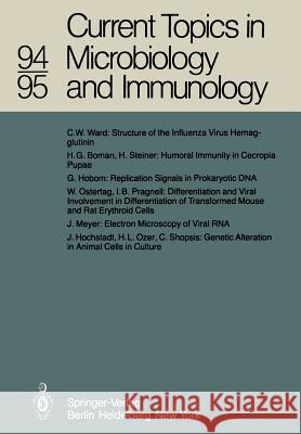 Current Topics in Microbiology and Immunology  9783642681226 Springer