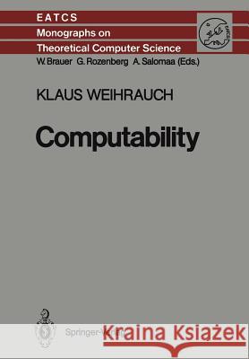 Computability Klaus Weihrauch 9783642699672 Springer