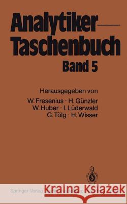 Analytiker-Taschenbuch  9783642700279 Springer