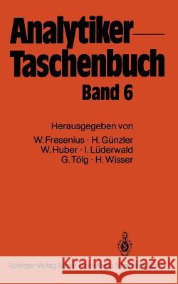 Analytiker-Taschenbuch  9783642701689 Springer