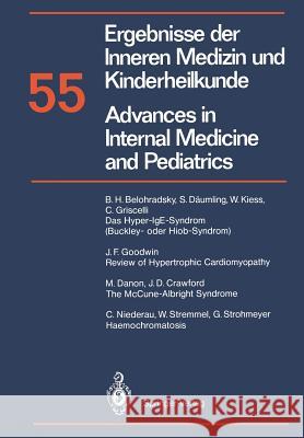 Ergebnisse Der Inneren Medizin Und Kinderheilkunde / Advances in Internal Medicine and Pediatrics Frick, P. 9783642710537 Springer