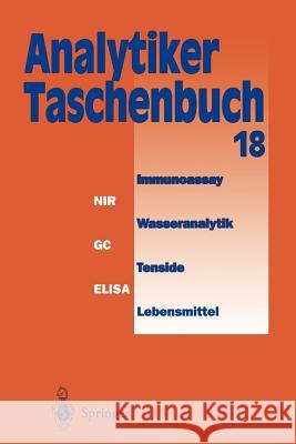 Analytiker-Taschenbuch  9783642719912 Springer