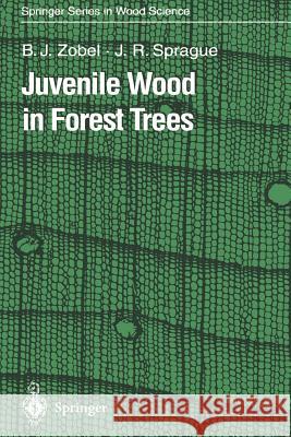 Juvenile Wood in Forest Trees Bruce J. Zobel Jerry R. Sprague 9783642721281