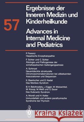 Ergebnisse der Inneren Medizin und Kinderheilkunde/Advances in Internal Medicine and Pediatrics: Neue Folge P. Frick, G.-A. von Harnack, K. Kochsiek, G. A. Martini, A. Prader 9783642735592