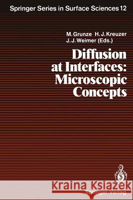 Diffusion at Interfaces: Microscopic Concepts: Proceedings of a Workshop, Campobello Island, Canada, August 18-22, 1987 Grunze, Michael 9783642736346 Springer