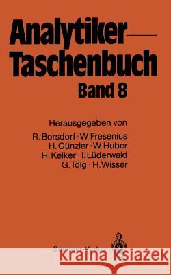 Analytiker-Taschenbuch  9783642739828 Springer