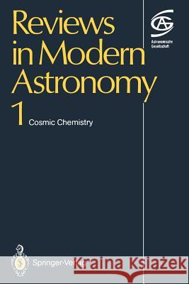 Cosmic Chemistry  9783642741906 Springer