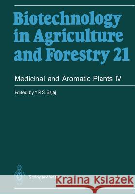 Medicinal and Aromatic Plants IV  9783642770067 Springer