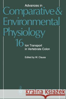 Ion Transport in Vertebrate Colon M. Avella K. E. Barrett H. J. Binder 9783642771200 Springer