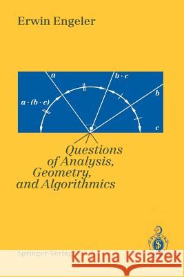 Foundations of Mathematics: Questions of Analysis, Geometry & Algorithmics Thomas, C. B. 9783642780547 Springer