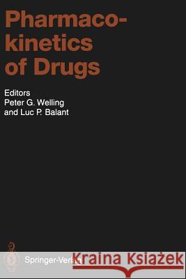 Pharmacokinetics of Drugs J.G. Wagner, G.L. Amidon, J.P.F. Bai, L.P. Balant, C.M. Barksdale, I.A. Blair, D.D. Breimer, M. Chiba, Peter G. Welling, 9783642786822